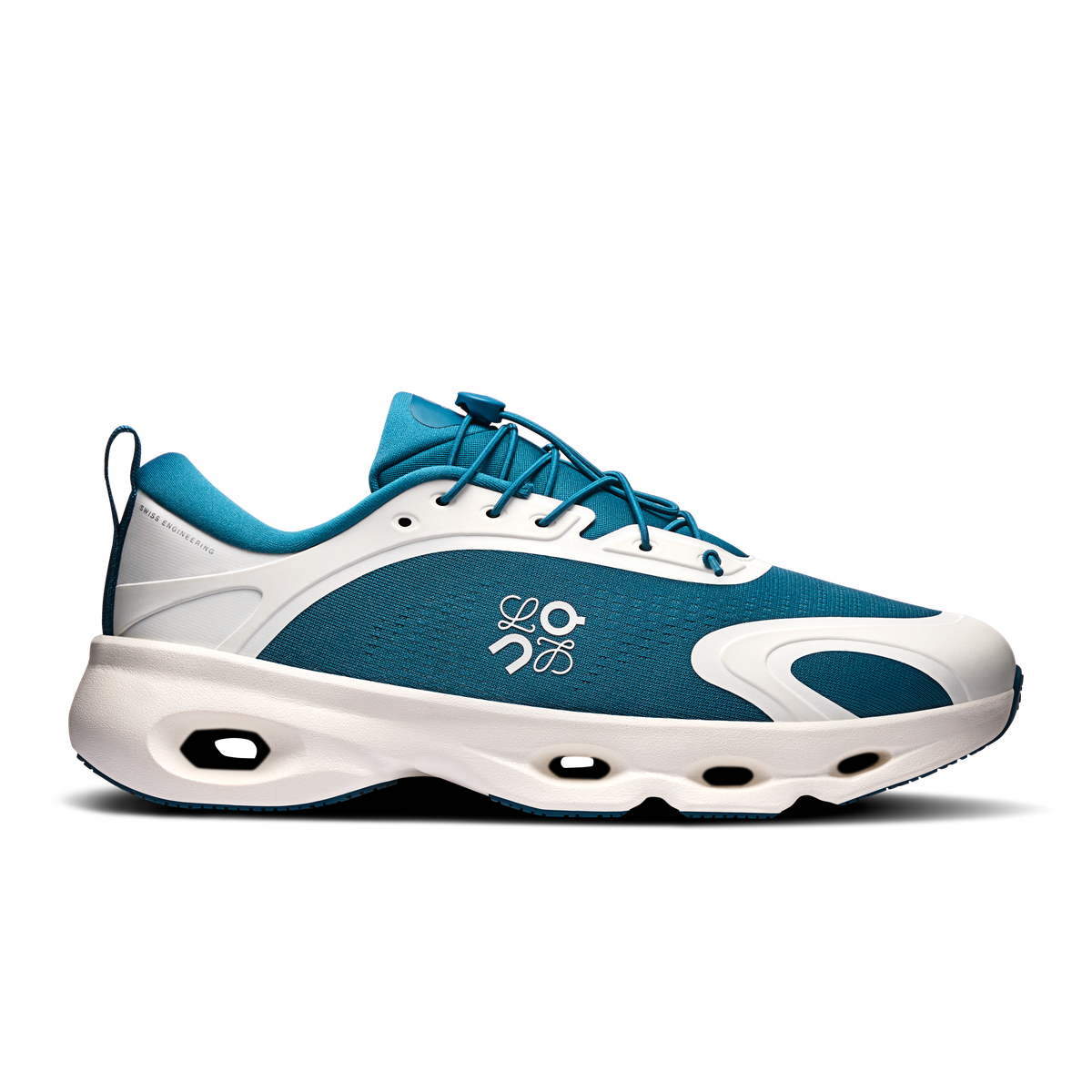 On Cloudsolo LOEWE Men product view 1 — Teal | Eggshell