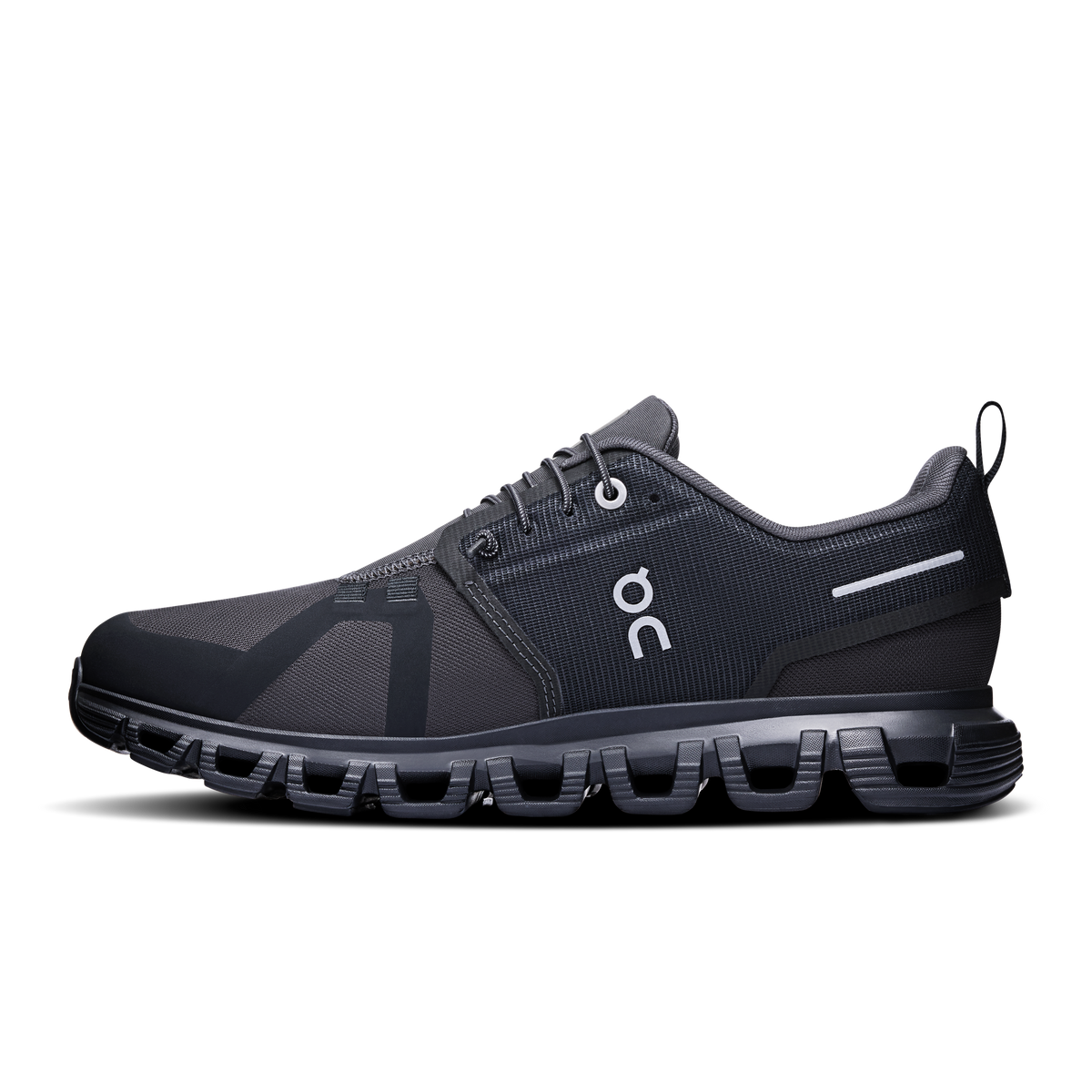 On Cloud 6 Waterproof Women product view 4 — Black | Black