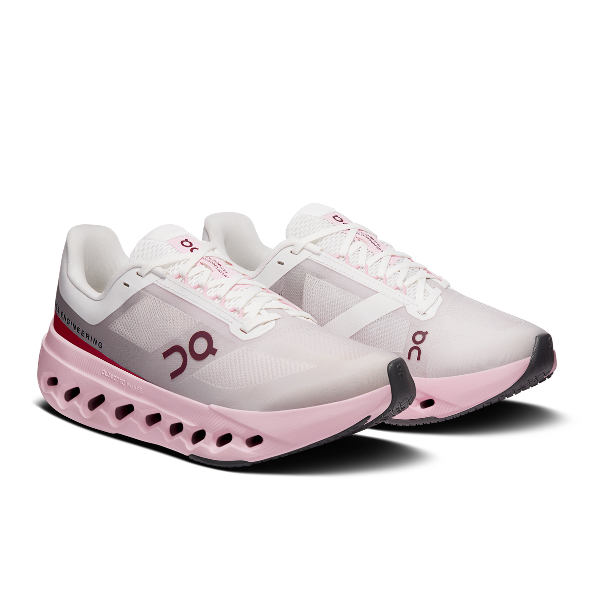 On Cloudsurfer Next Women product view 6 — Peony | Ivory