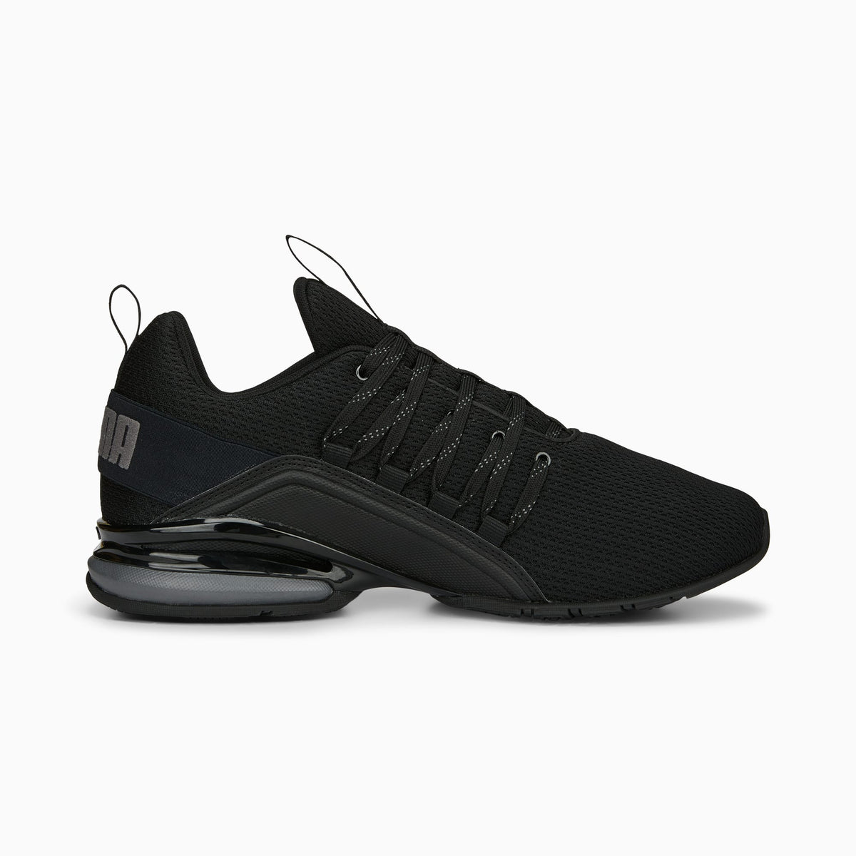 PUMA Axelion Refresh Running Shoes Men product view 5 — PUMA Black-Cool Dark Gray