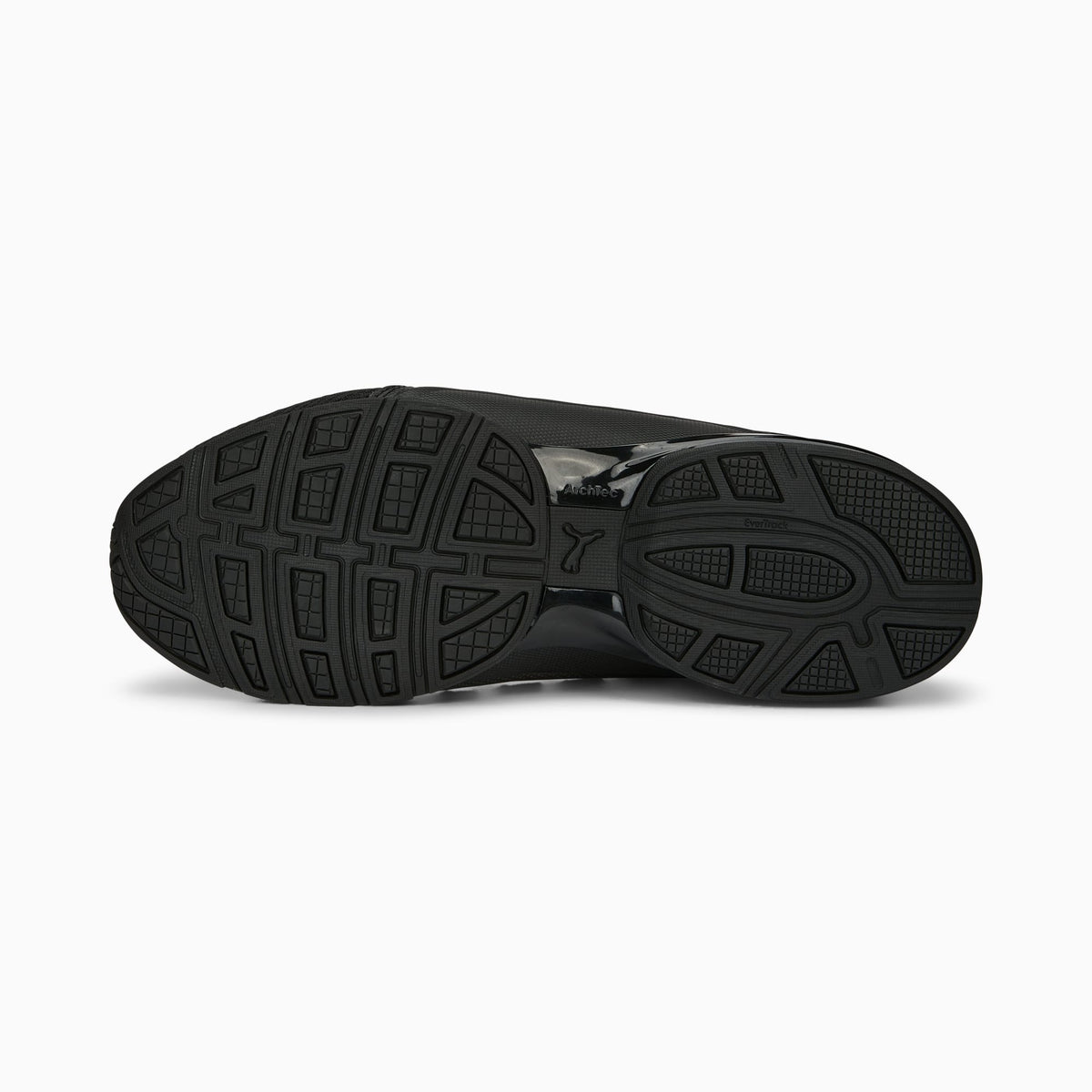 PUMA Axelion Refresh Running Shoes Men product view 4 — PUMA Black-Cool Dark Gray