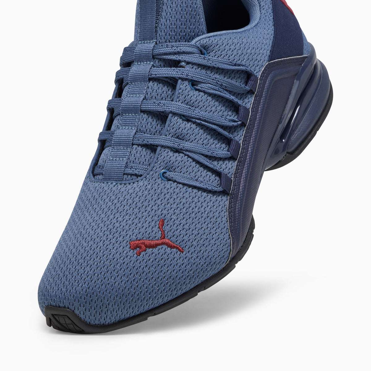 PUMA Axelion Refresh Running Shoes Men product view 6 — PUMA Navy-Inky Blue-Dark Jasper