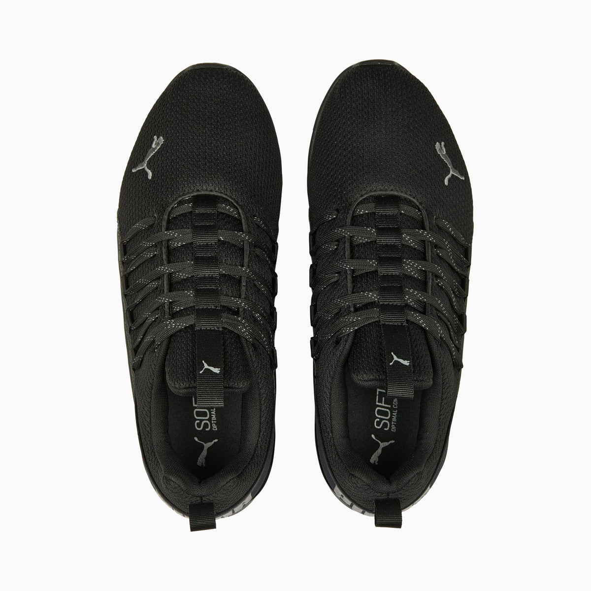 PUMA Axelion Refresh Running Shoes Men product view 6 — PUMA Black-Cool Dark Gray