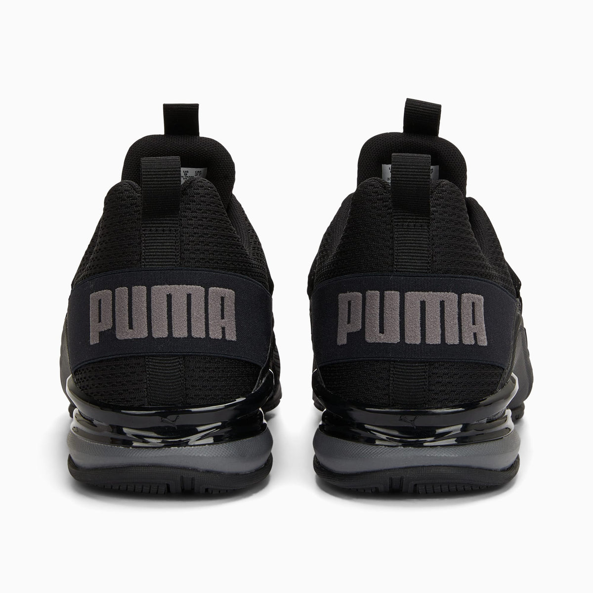 PUMA Axelion Refresh Running Shoes Men product view 3 — PUMA Black-Cool Dark Gray