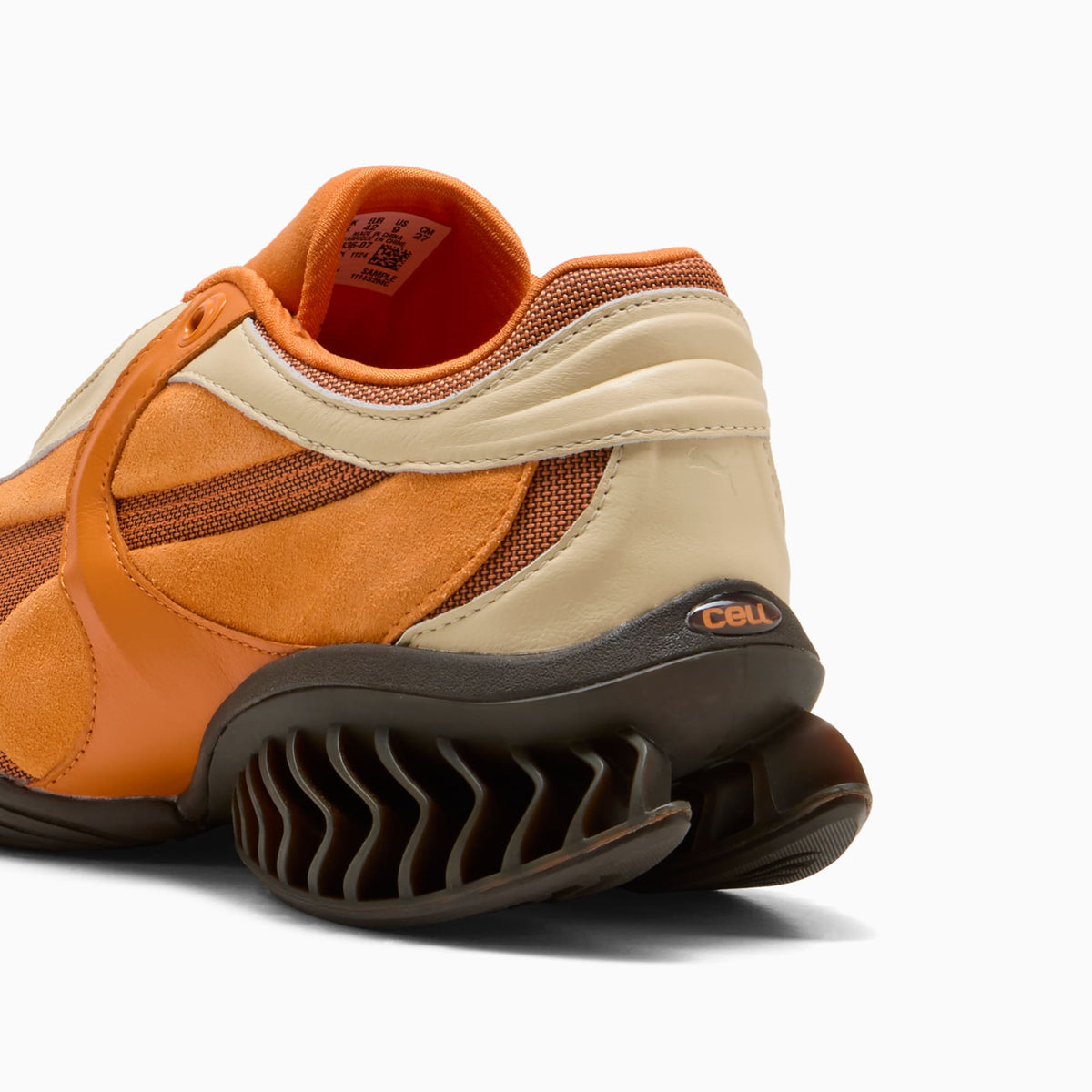 PUMA CELL GEO 1 Sneakers Unisex product view 3 — Canvas-Maple Syrup