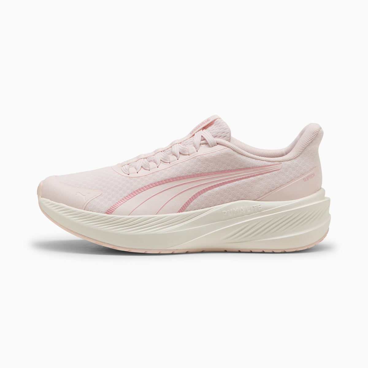 PUMA Dasher Lite SLIPTECH™ Running Shoes Unisex product view 1 — Jasmine Flower-Warm White-Rosy Outlook