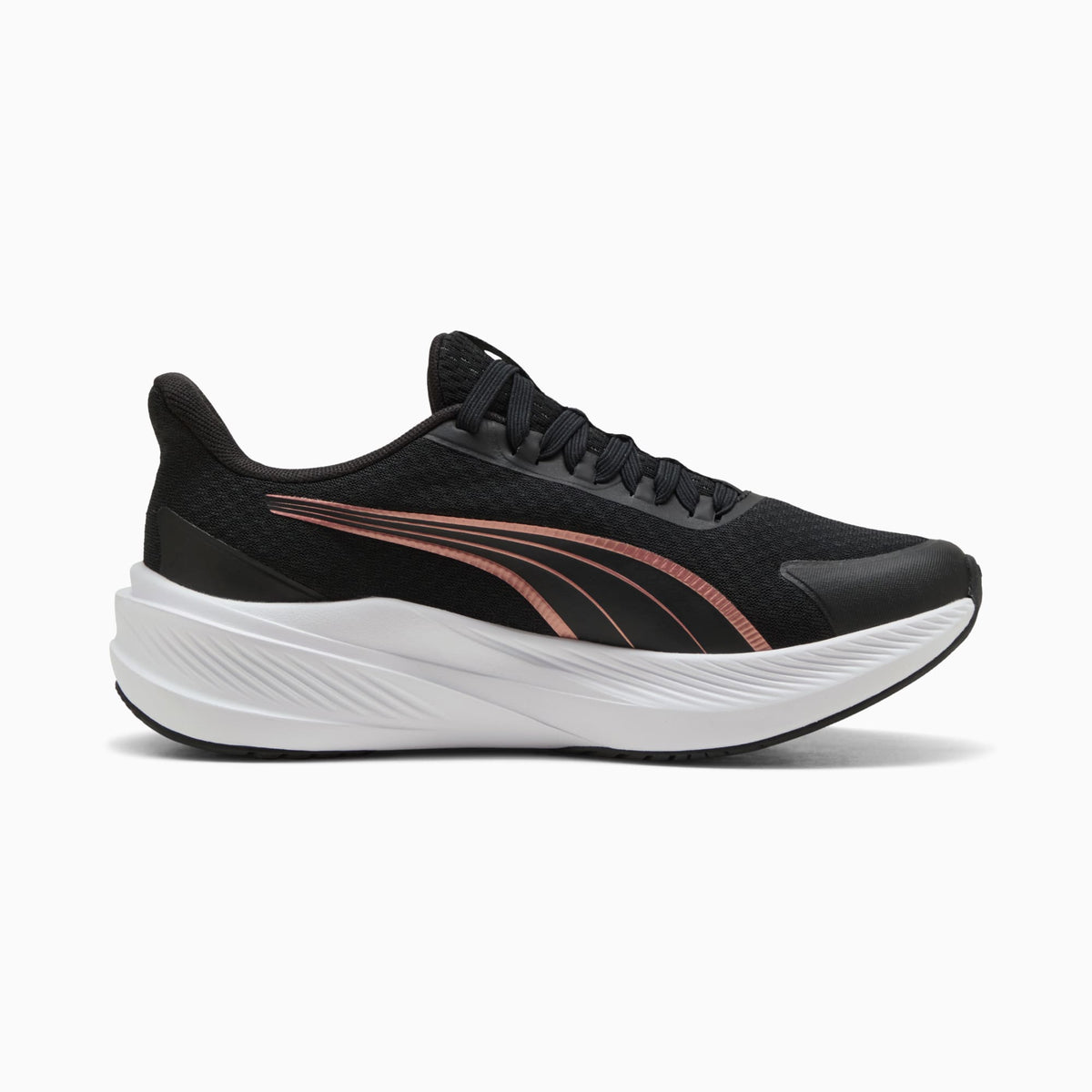 PUMA Dasher Lite SLIPTECH™ Running Shoes Unisex product view 5 — PUMA Black-Rose Gold-PUMA White