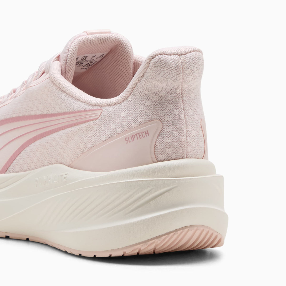 PUMA Dasher Lite SLIPTECH™ Running Shoes Unisex product view 3 — Jasmine Flower-Warm White-Rosy Outlook