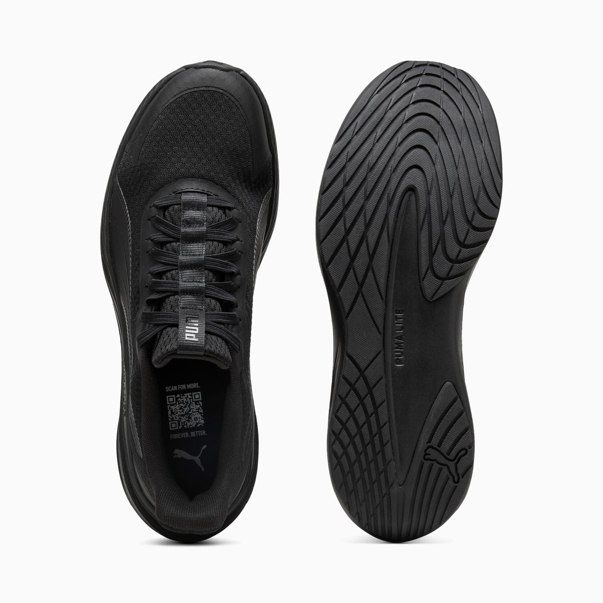 PUMA Dasher Lite SLIPTECH™ Running Shoes Unisex product view 4 — PUMA Black