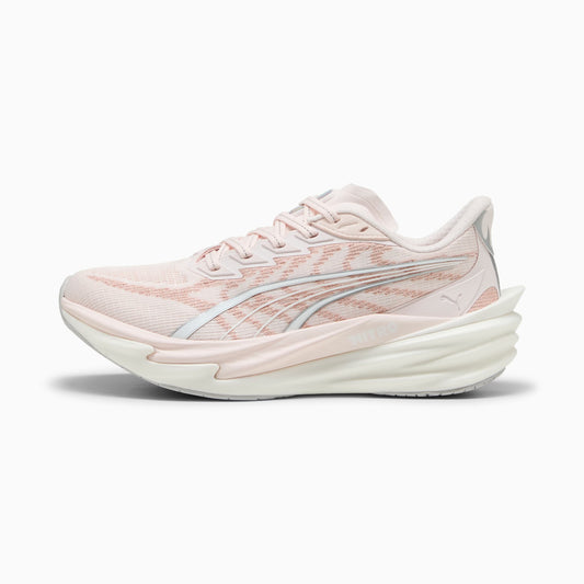 PUMA Deviate NITRO™ 4 Running Shoes Women product view 1 — Jasmine Flower-PUMA White