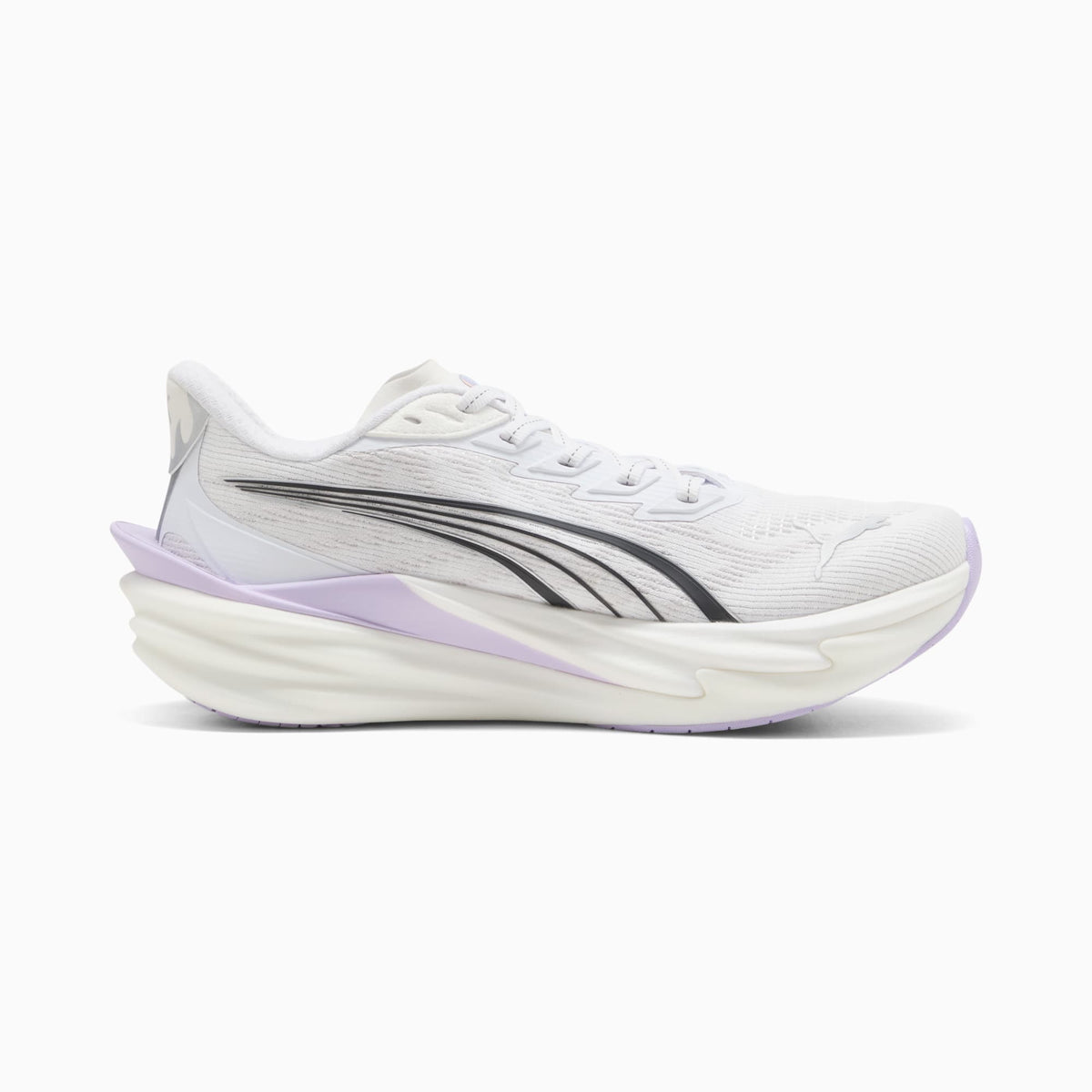 PUMA Deviate NITRO™ 4 Running Shoes Women product view 5 — PUMA White-Light Lavender