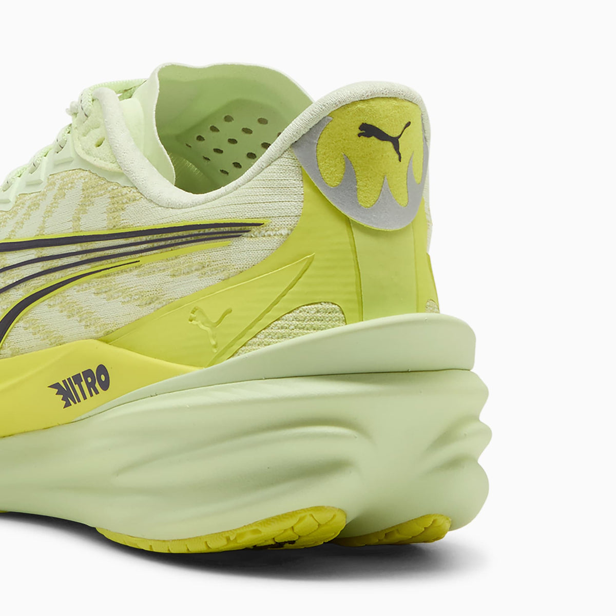 PUMA Deviate NITRO™ 4 Running Shoes Women product view 3 — Apple Spritz-Lux Lime