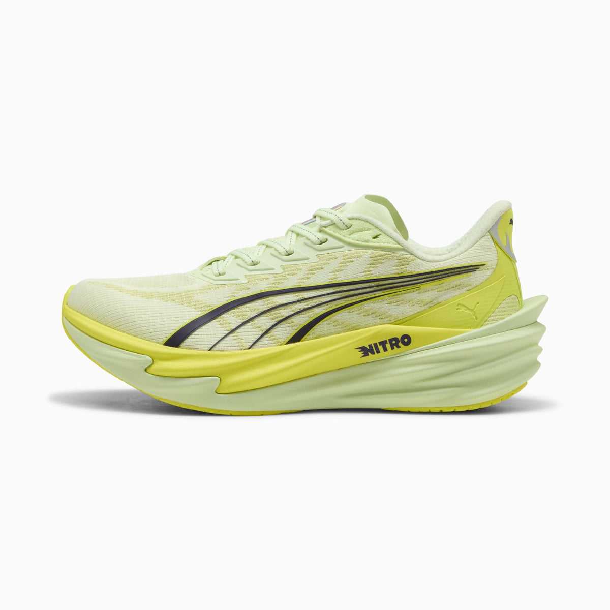 PUMA Deviate NITRO™ 4 Running Shoes Women product view 1 — Apple Spritz-Lux Lime