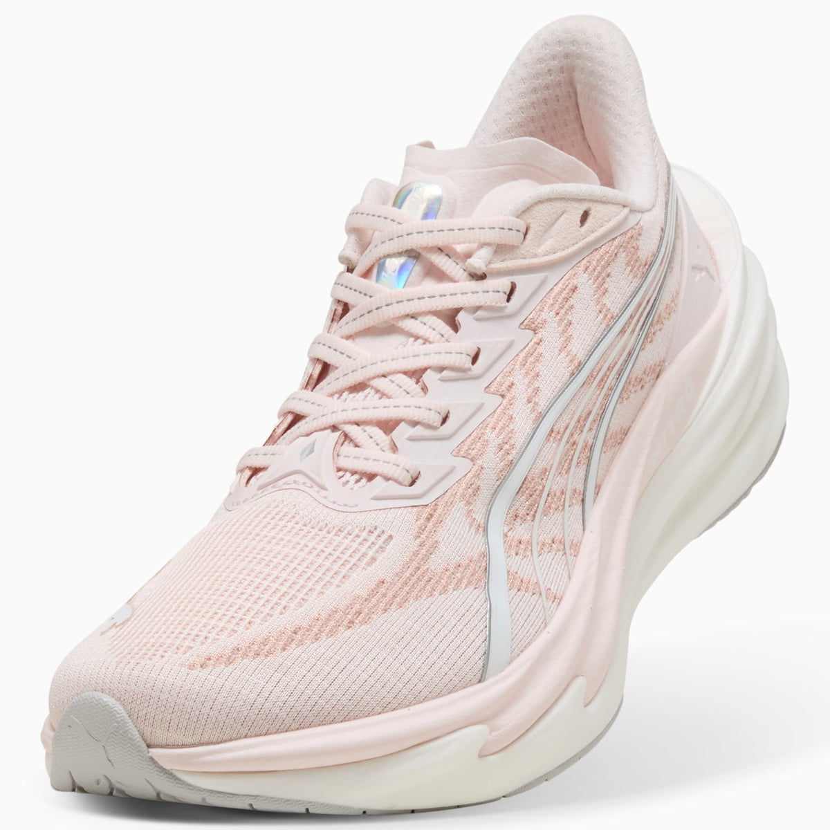 PUMA Deviate NITRO™ 4 Running Shoes Women product view 6 — Jasmine Flower-PUMA White