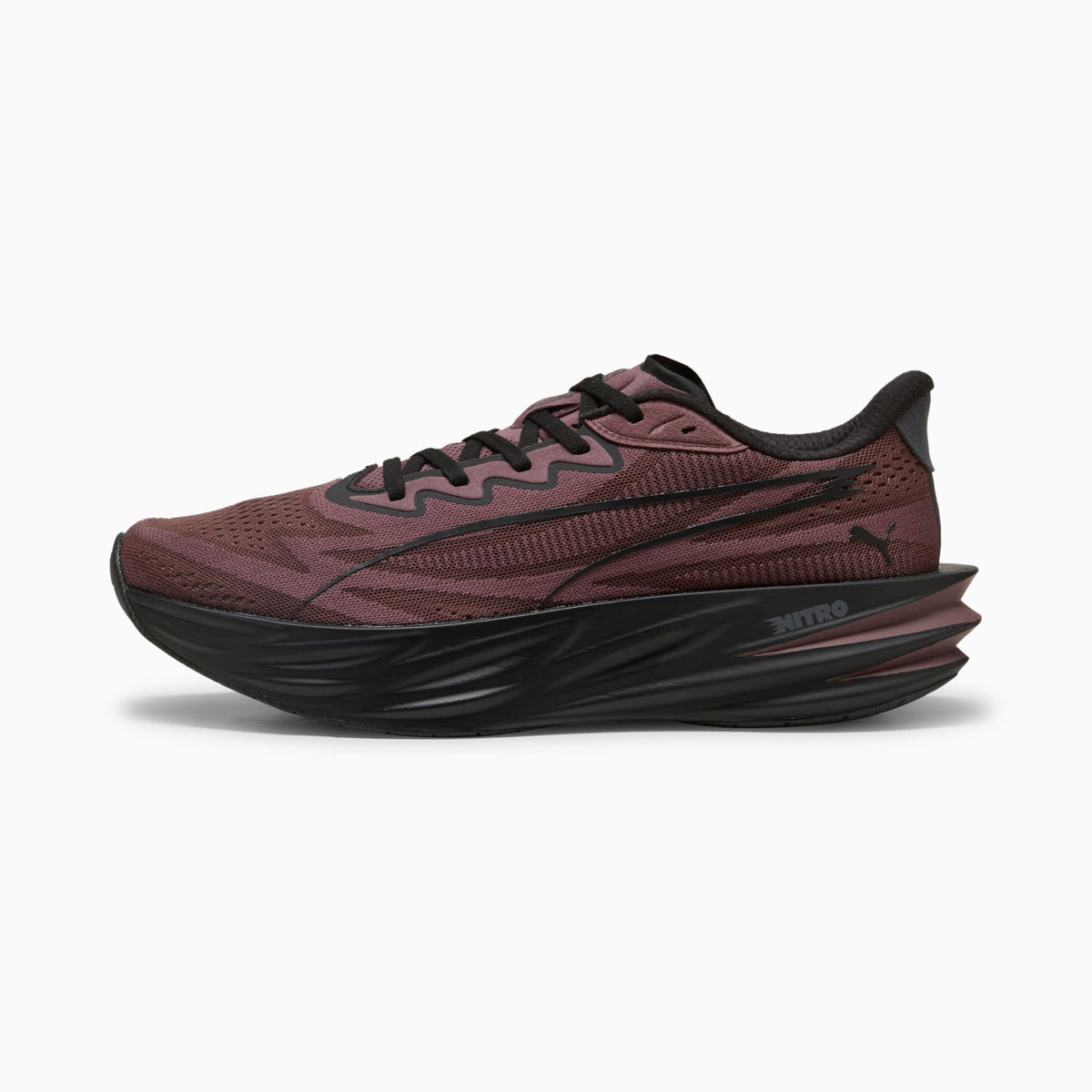 PUMA Deviate Pure NITRO™ Running Shoes Men product view 1 — Rich Cocoa-PUMA Black