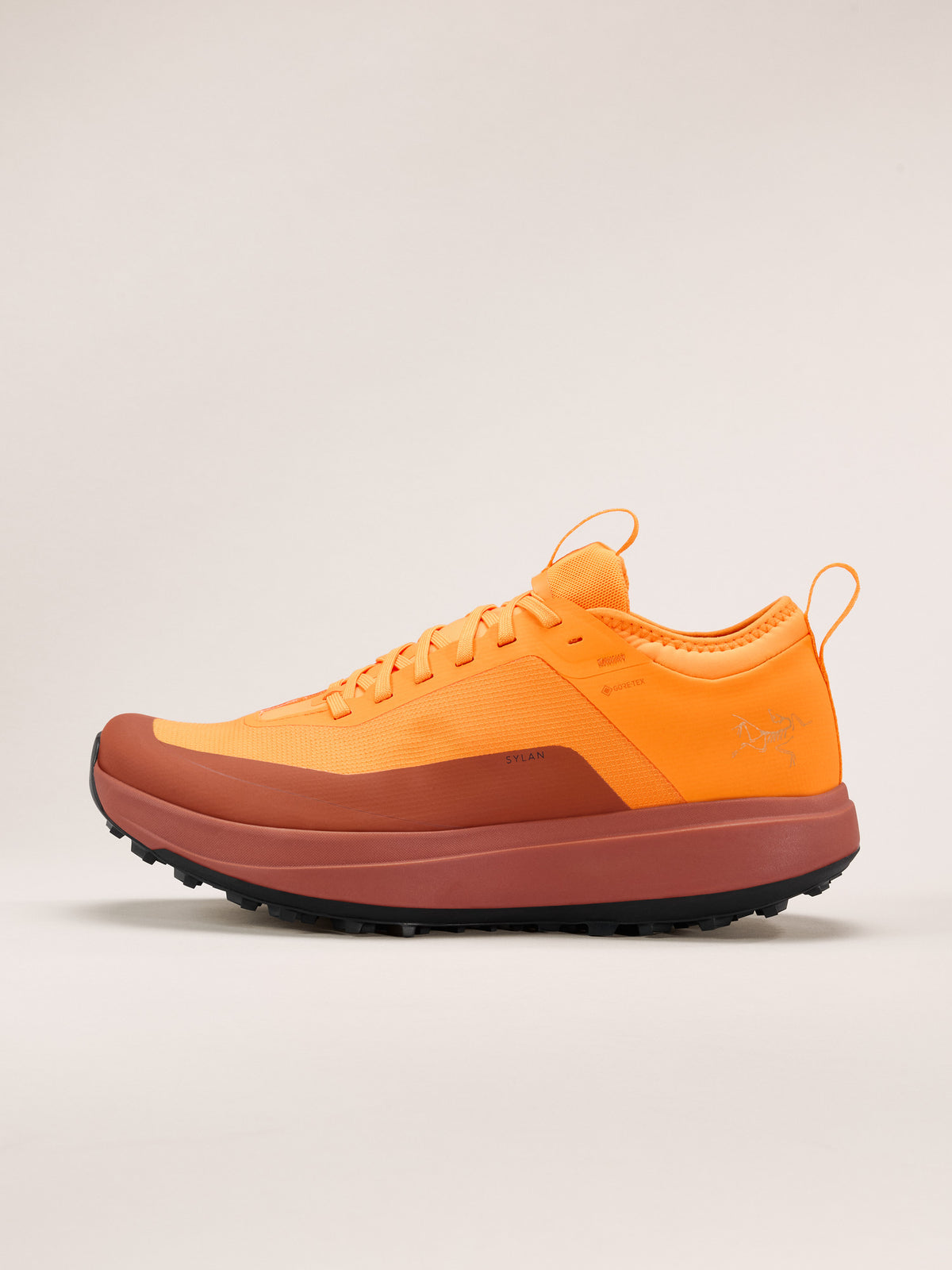 Arc'teryx Sylan GTX Shoe Men's product view 1 — Blaze/Dk Copper Sky