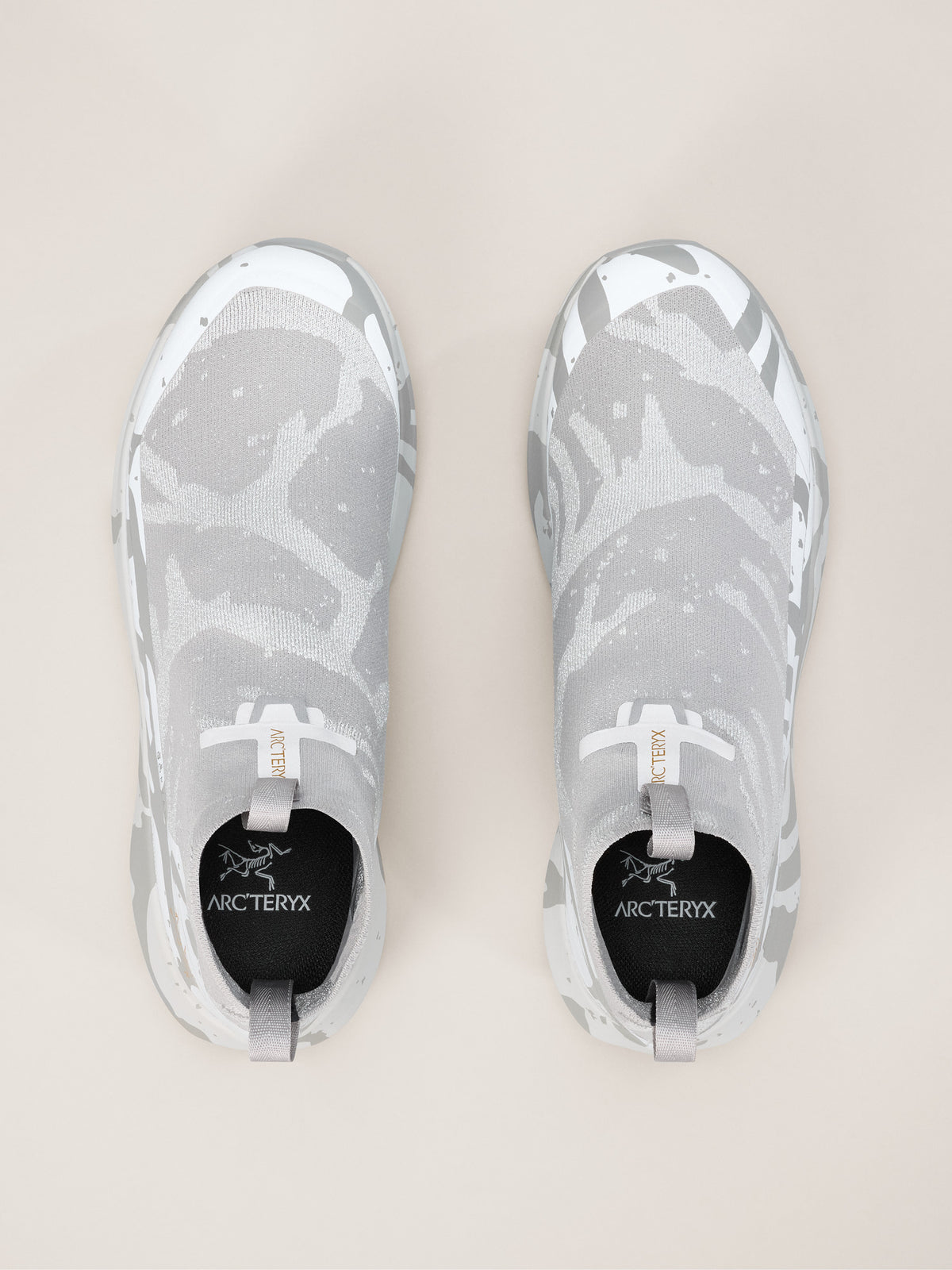 Arc'teryx Norvan 4 Nivalis Grotto Shoe Men's product view 3 — Dk Solitude/Dk Solitude