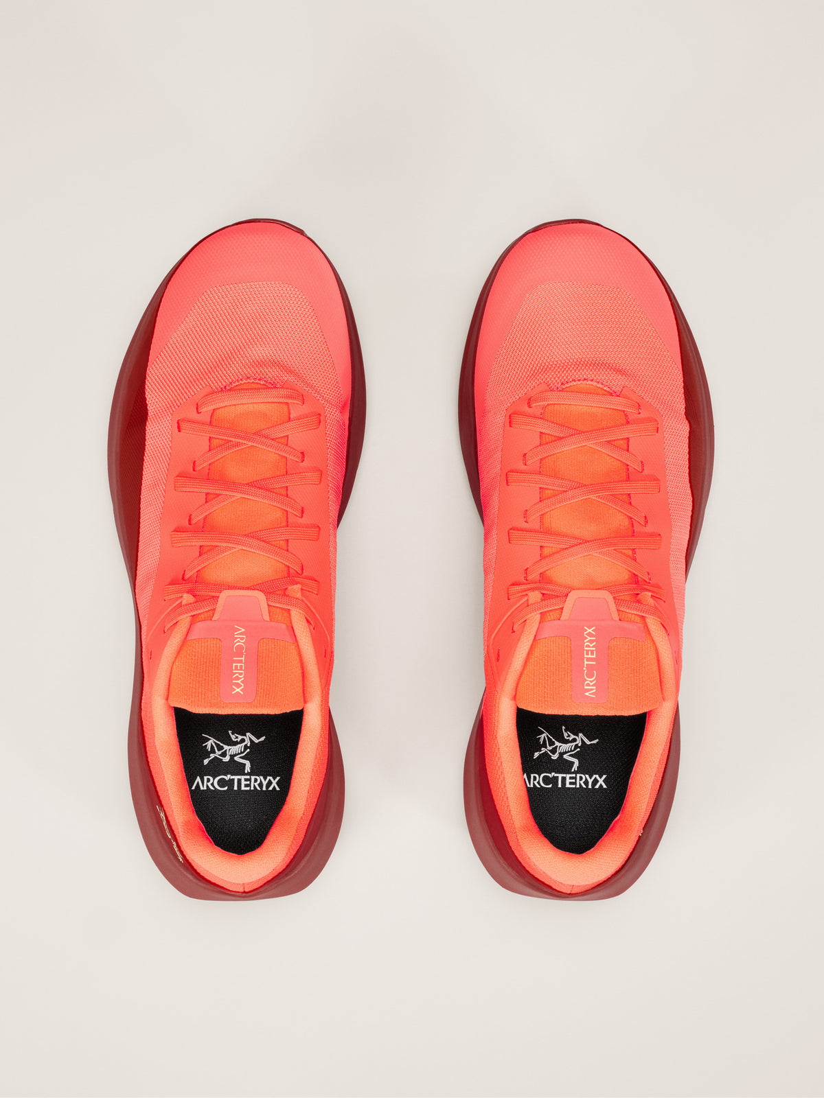 Arc'teryx Norvan LD 4 Shoe Men's product view 3 — Sour Cherry/Sequoia