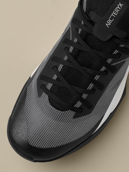 Arc'teryx Vertex Speed Low Shoe Men's product view 2 — Black/Arctic Silk