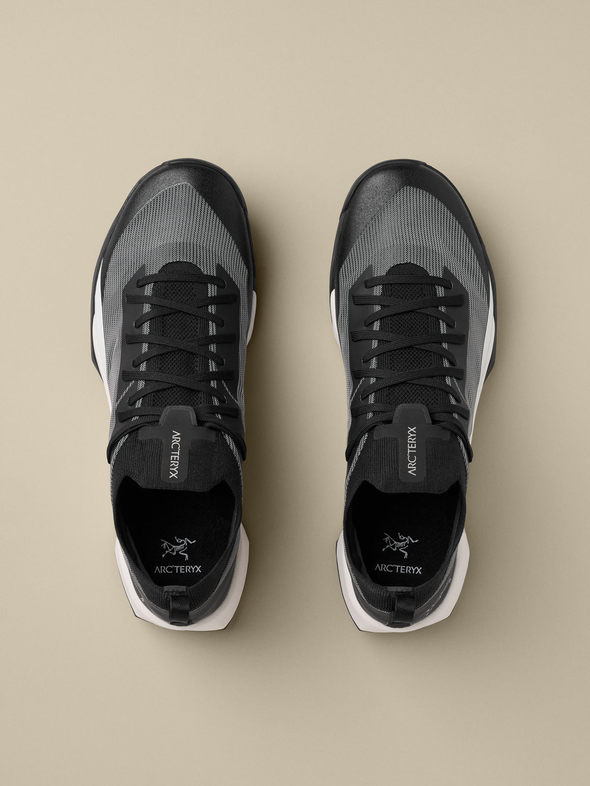 Arc'teryx Vertex Speed Low Shoe Men's product view 3 — Black/Arctic Silk