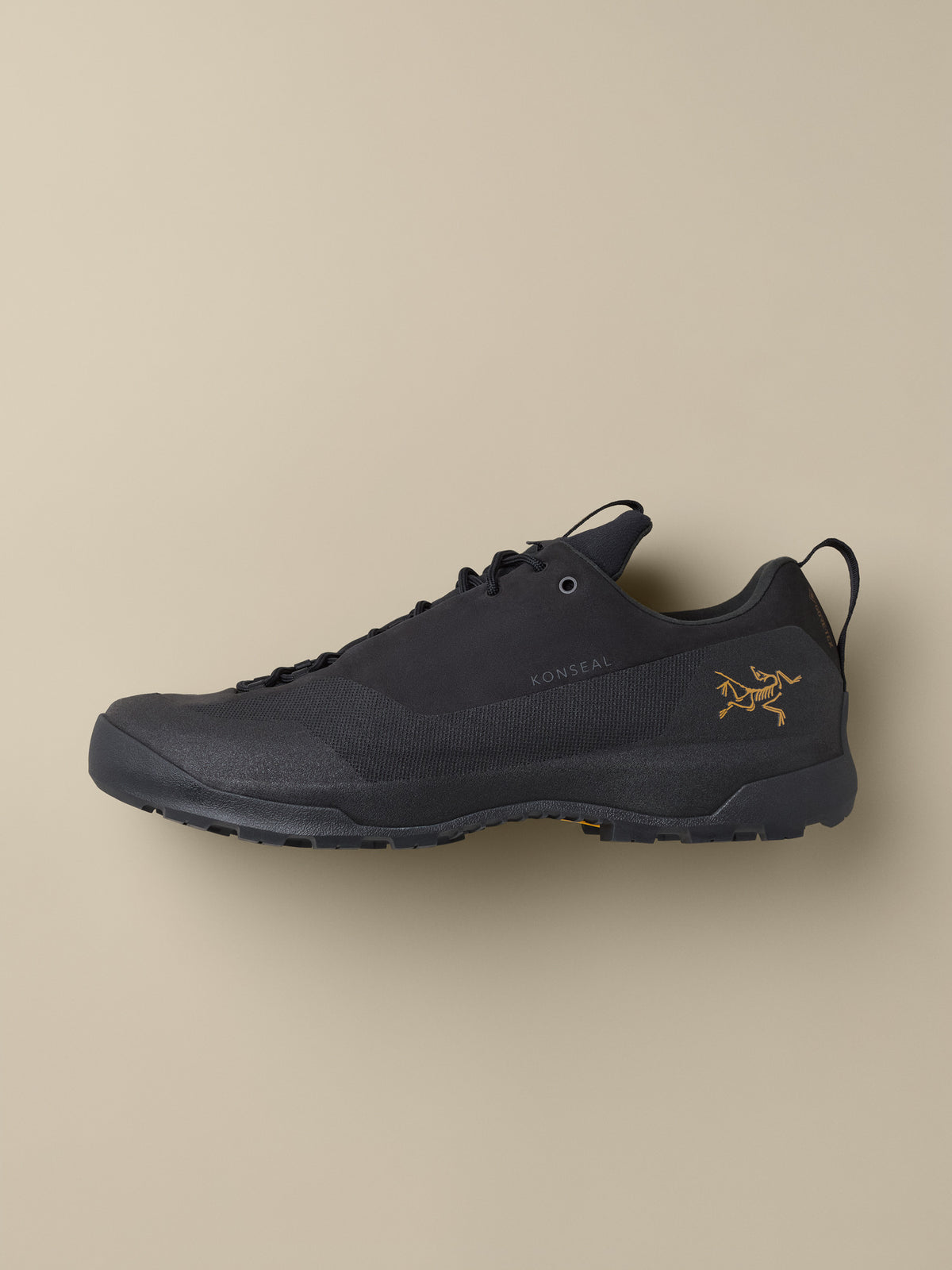 Arc'teryx Konseal GTX Shoe Men's product view 1 — Black/Black