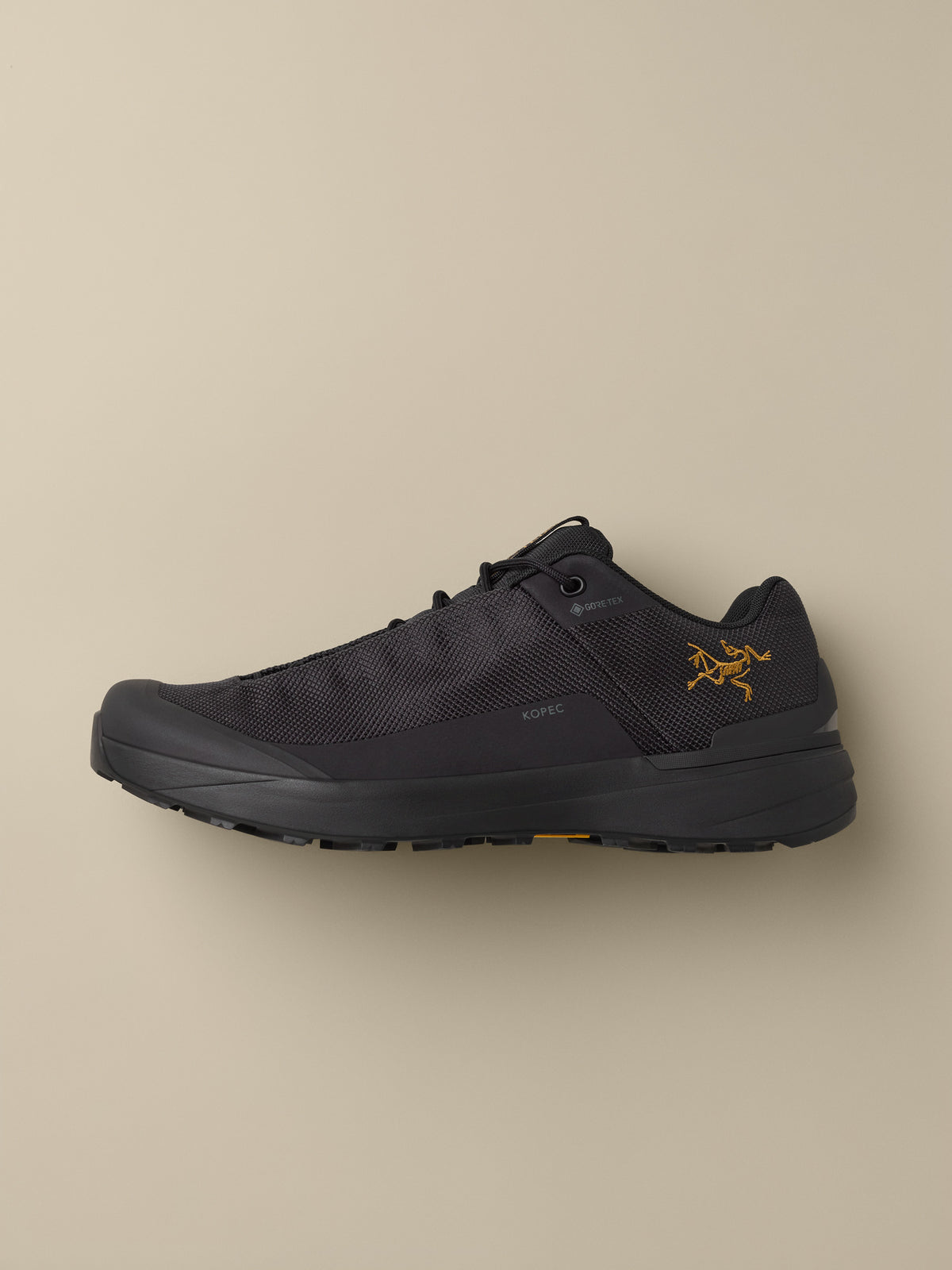 Arc'teryx Kopec GTX Shoe Women's product view 1 — Black/Yukon