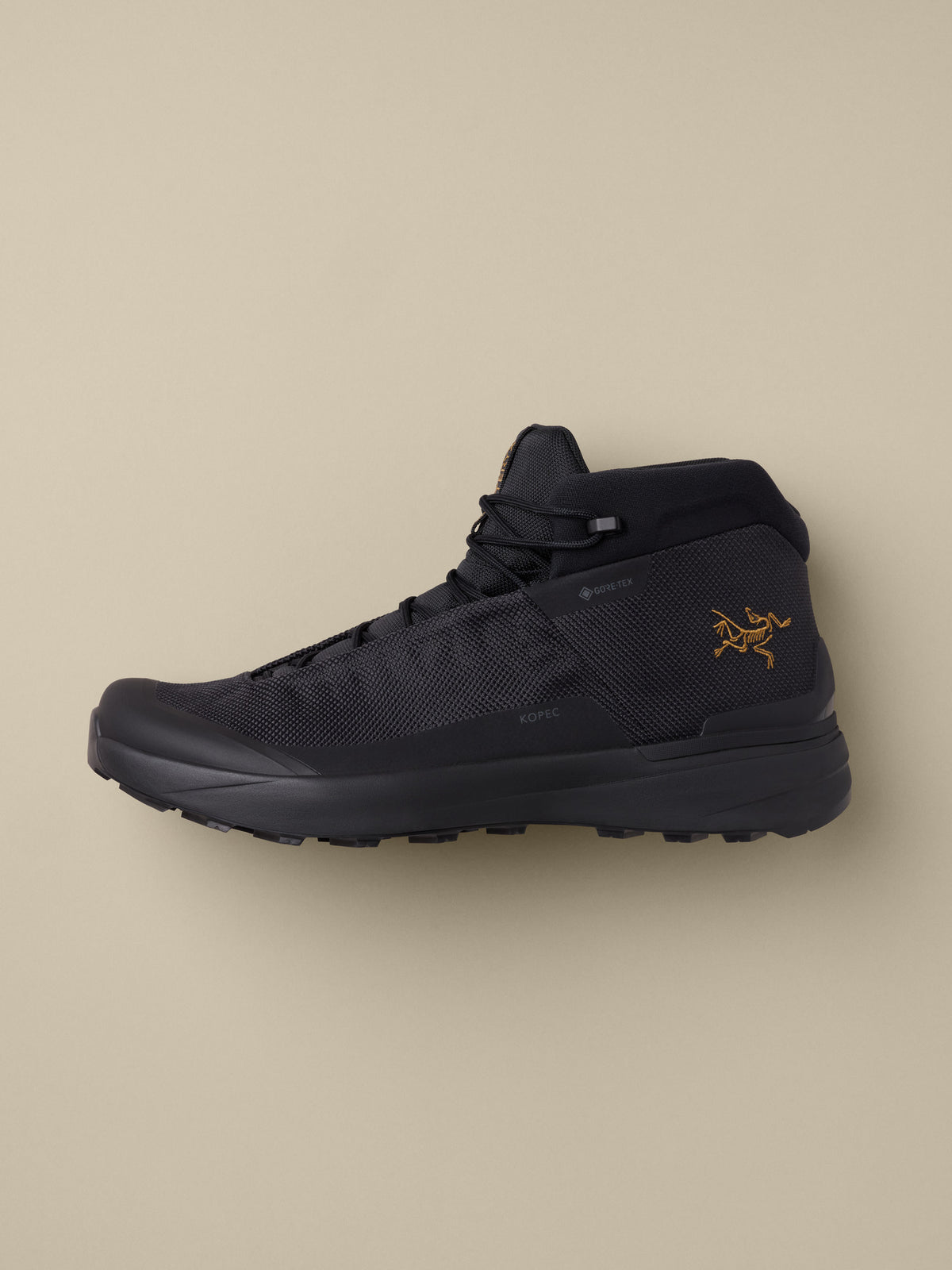Arc'teryx Kopec Mid GTX Boot Men's product view 1 — Black/Black