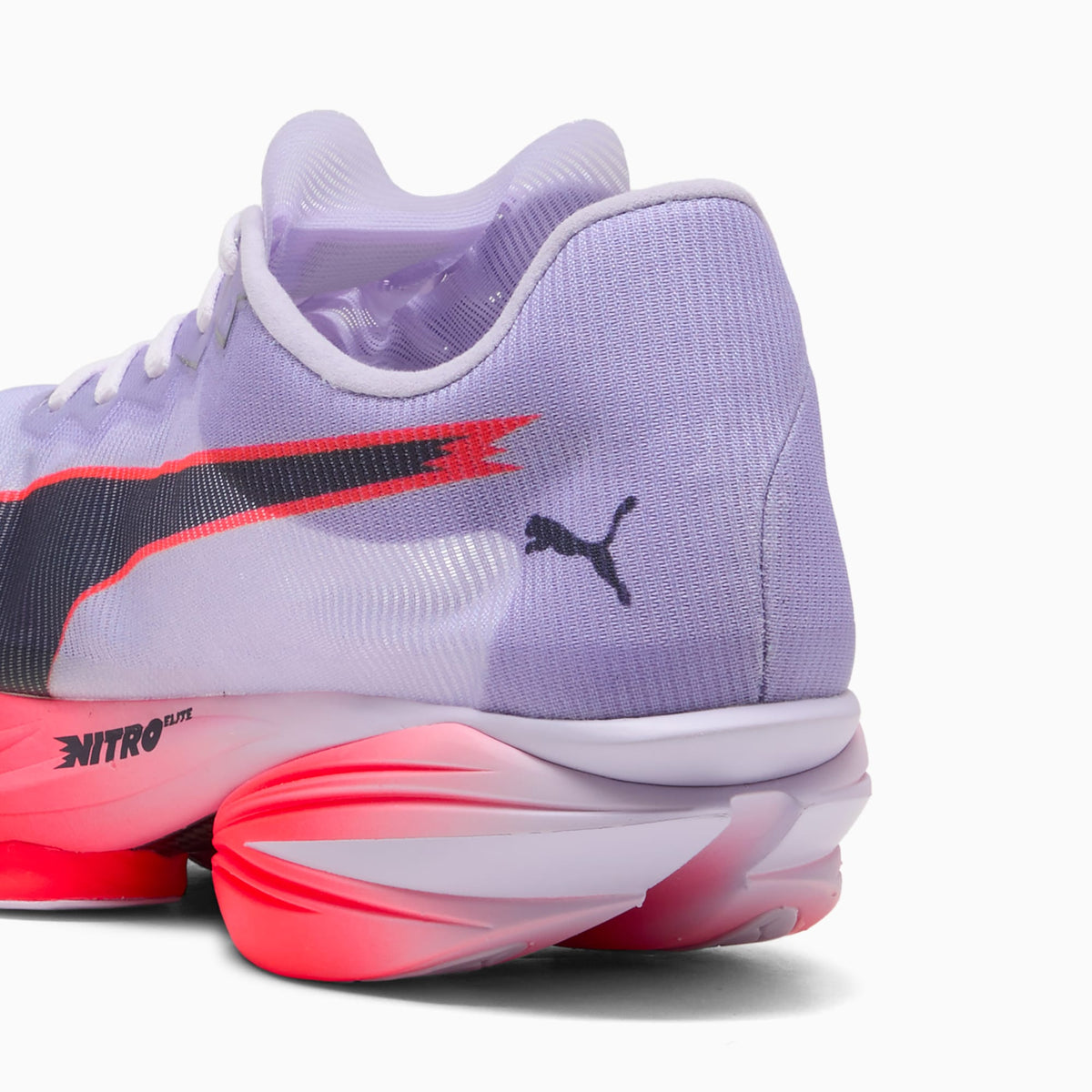 PUMA FAST-R NITRO™ Elite 3 Running Shoes Men product view 3 — Light Lavender-Ultra Red