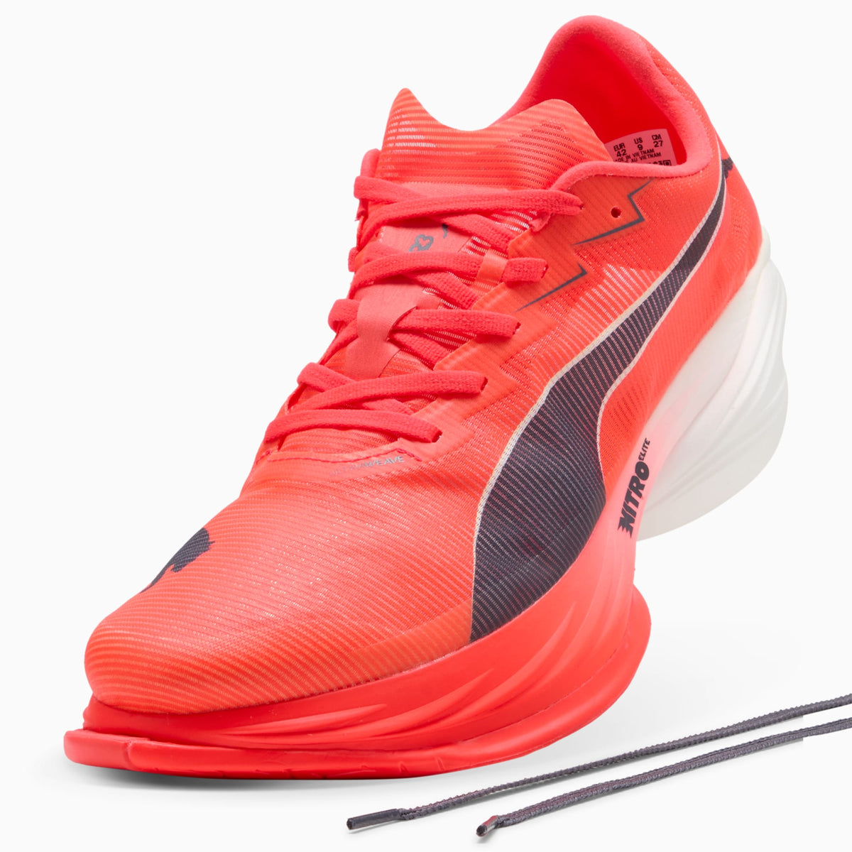 PUMA FAST-R NITRO™ Elite 3 Running Shoes Men product view 6 — Ultra Red-Inky Depths