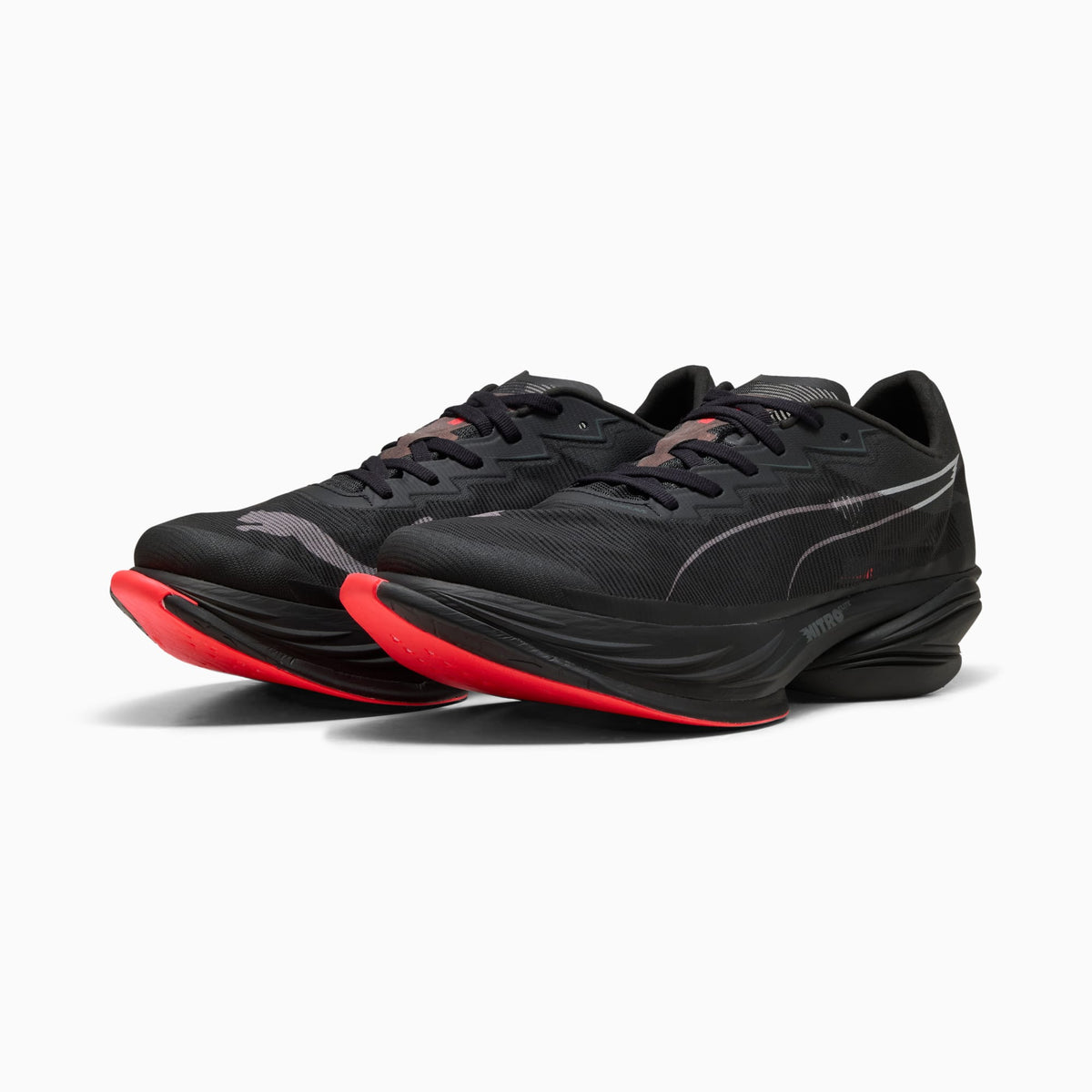 PUMA FAST-R NITRO™ Elite 3 Running Shoes Men product view 2 — PUMA Black-Ultra Red