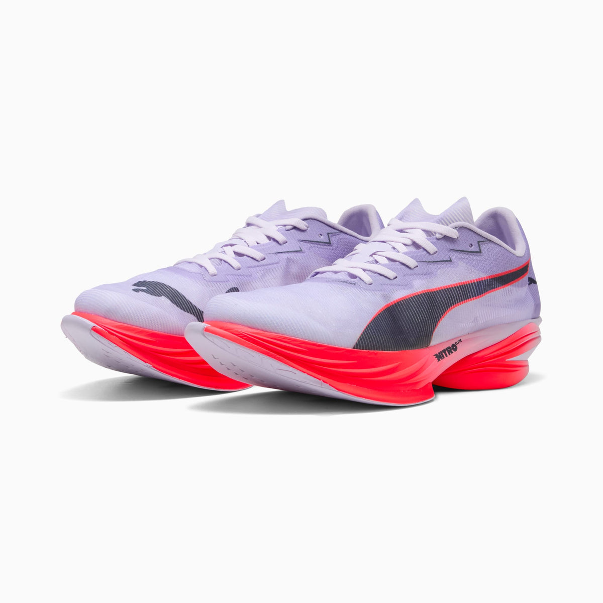 PUMA FAST-R NITRO™ Elite 3 Running Shoes Men product view 2 — Light Lavender-Ultra Red