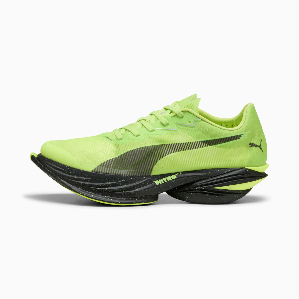 PUMA FAST-R NITRO™ Elite 3 Running Shoes Men product view 1 — Sunny Lime-PUMA Black
