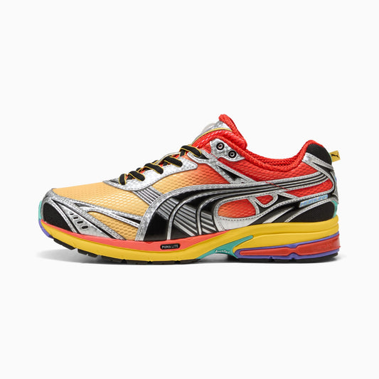 PUMA Homura OG Hyper Sneakers Unisex product view 1 — Red Flash-Sunny Yellow