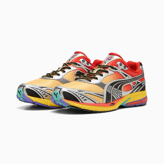 PUMA Homura OG Hyper Sneakers Unisex product view 2 — Red Flash-Sunny Yellow