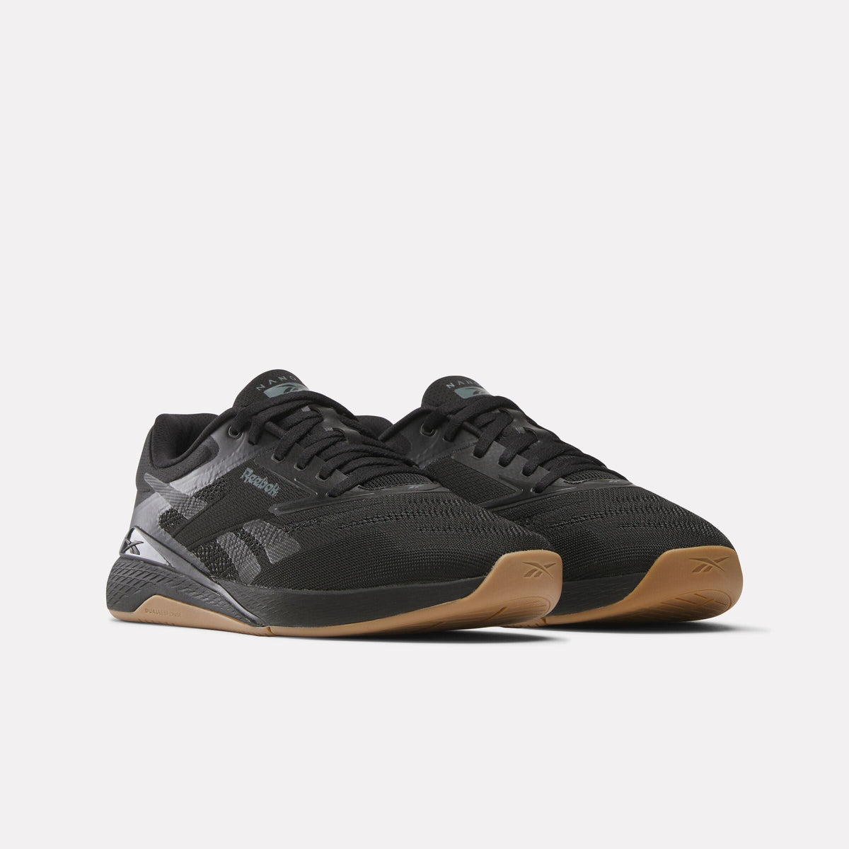 Reebok Nano X5 Training Shoes product view 2 — Black/Grey /Reebok Lee