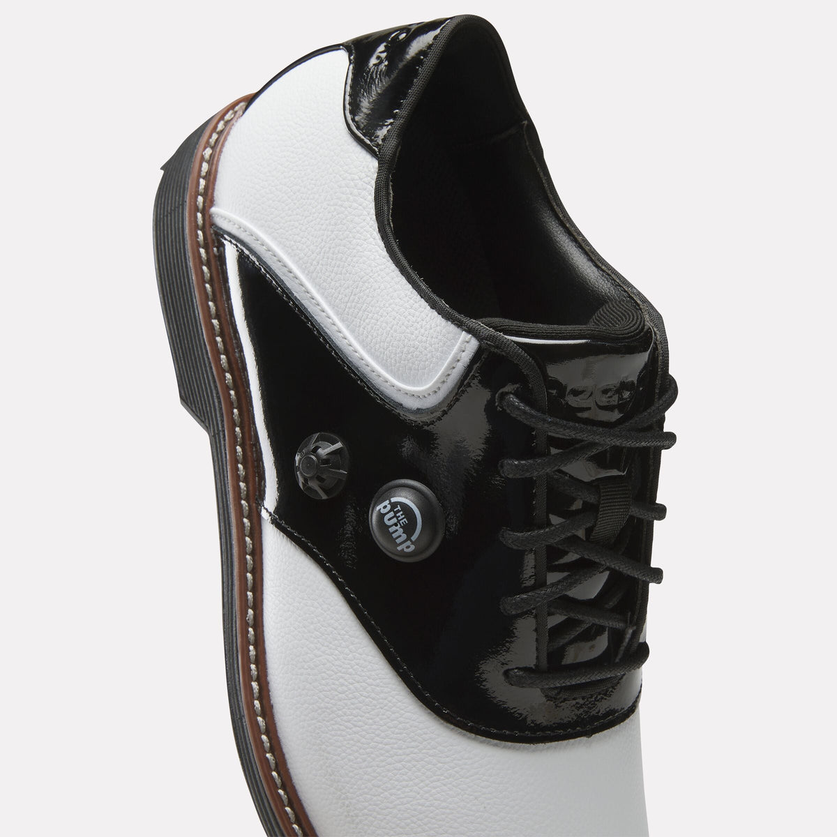 Reebok OG Pump Golf Shoes product view 5 — White/Black