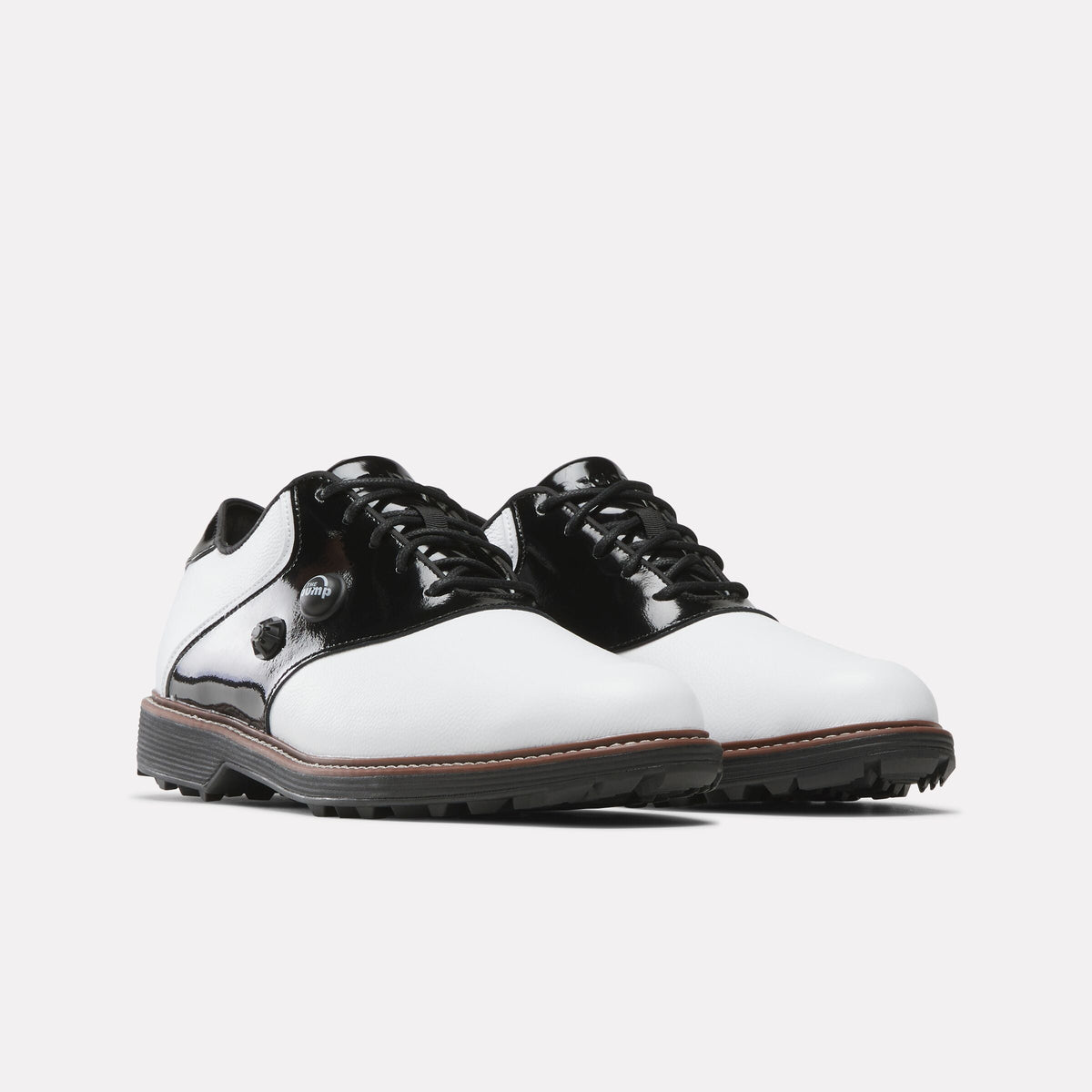 Reebok OG Pump Golf Shoes product view 2 — White/Black
