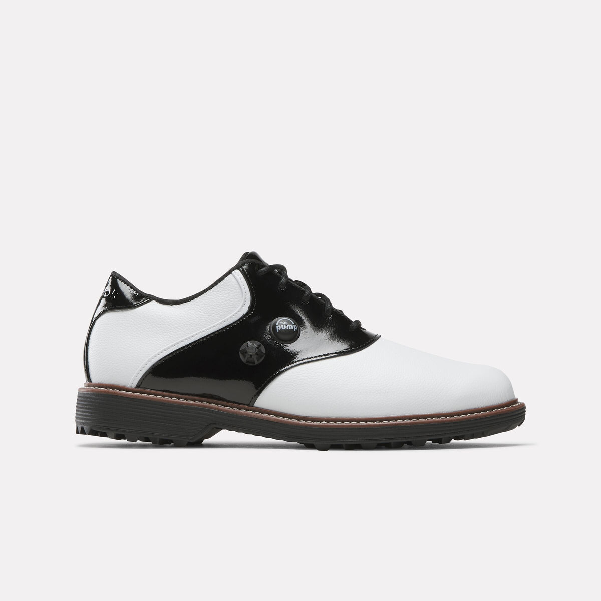Reebok OG Pump Golf Shoes product view 1 — White/Black