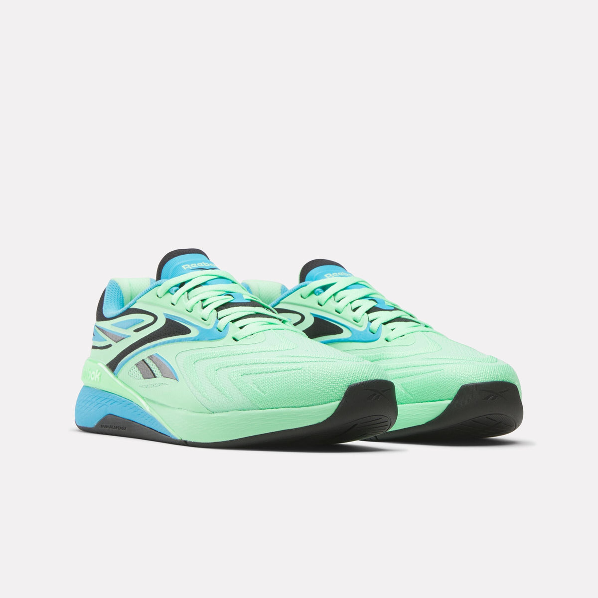 Reebok Nano X5 Edge Training Shoes product view 2 — Green Glow