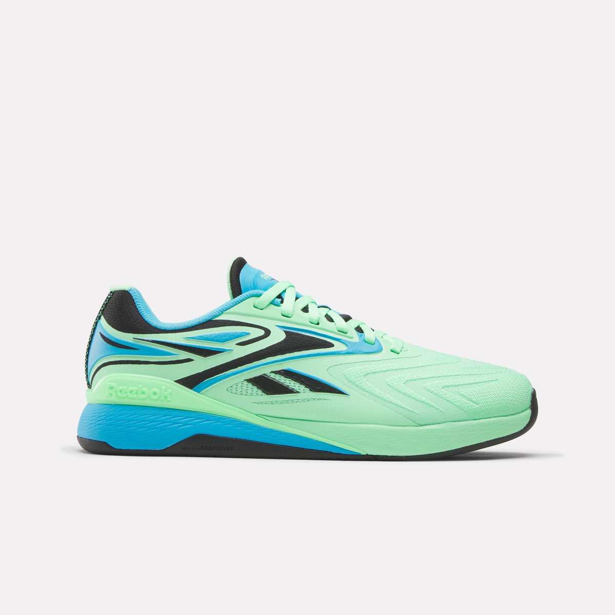 Reebok Nano X5 Edge Training Shoes product view 1 — Green Glow