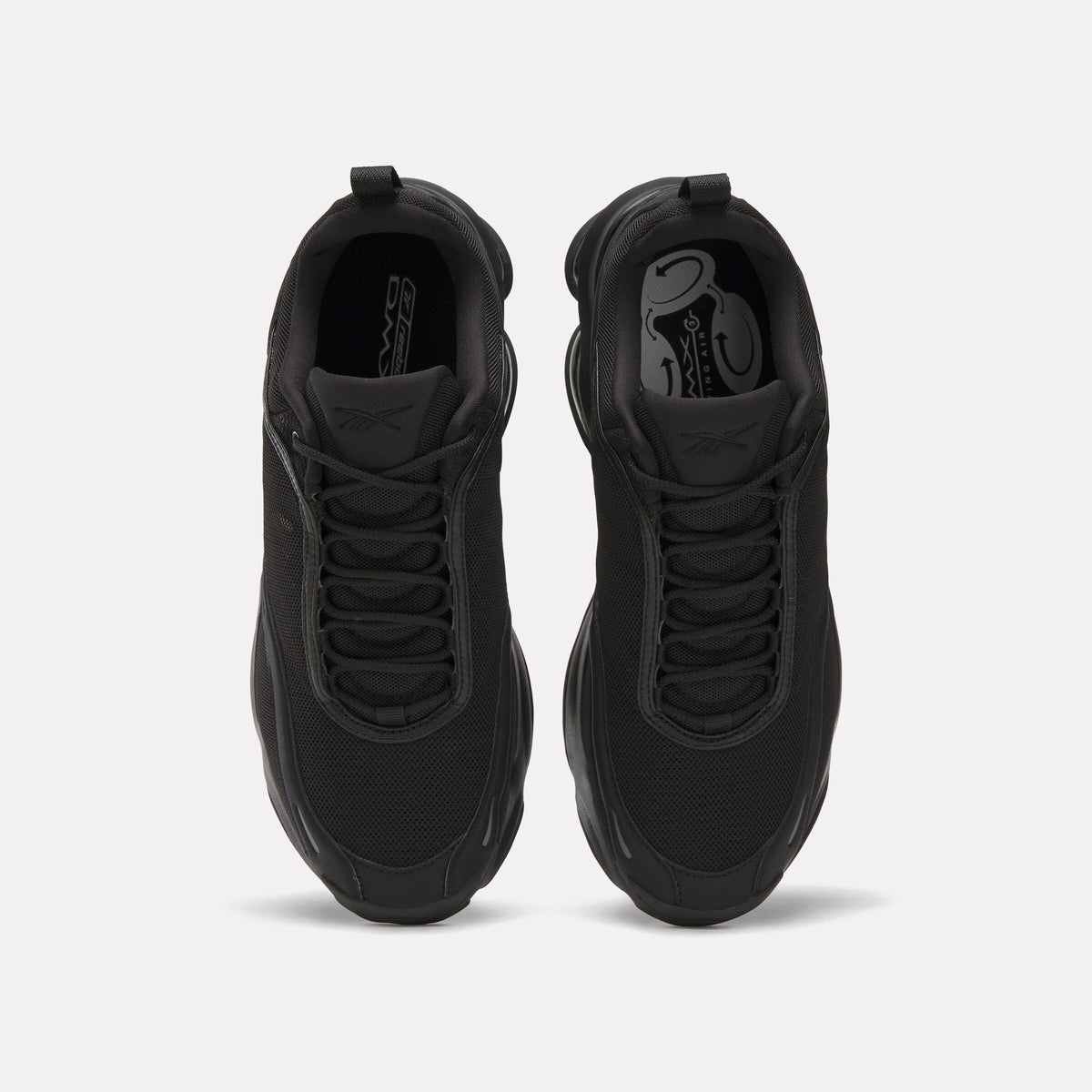 Reebok DMX Series 3000 Sneakers product view 3 — Black/Black/Black