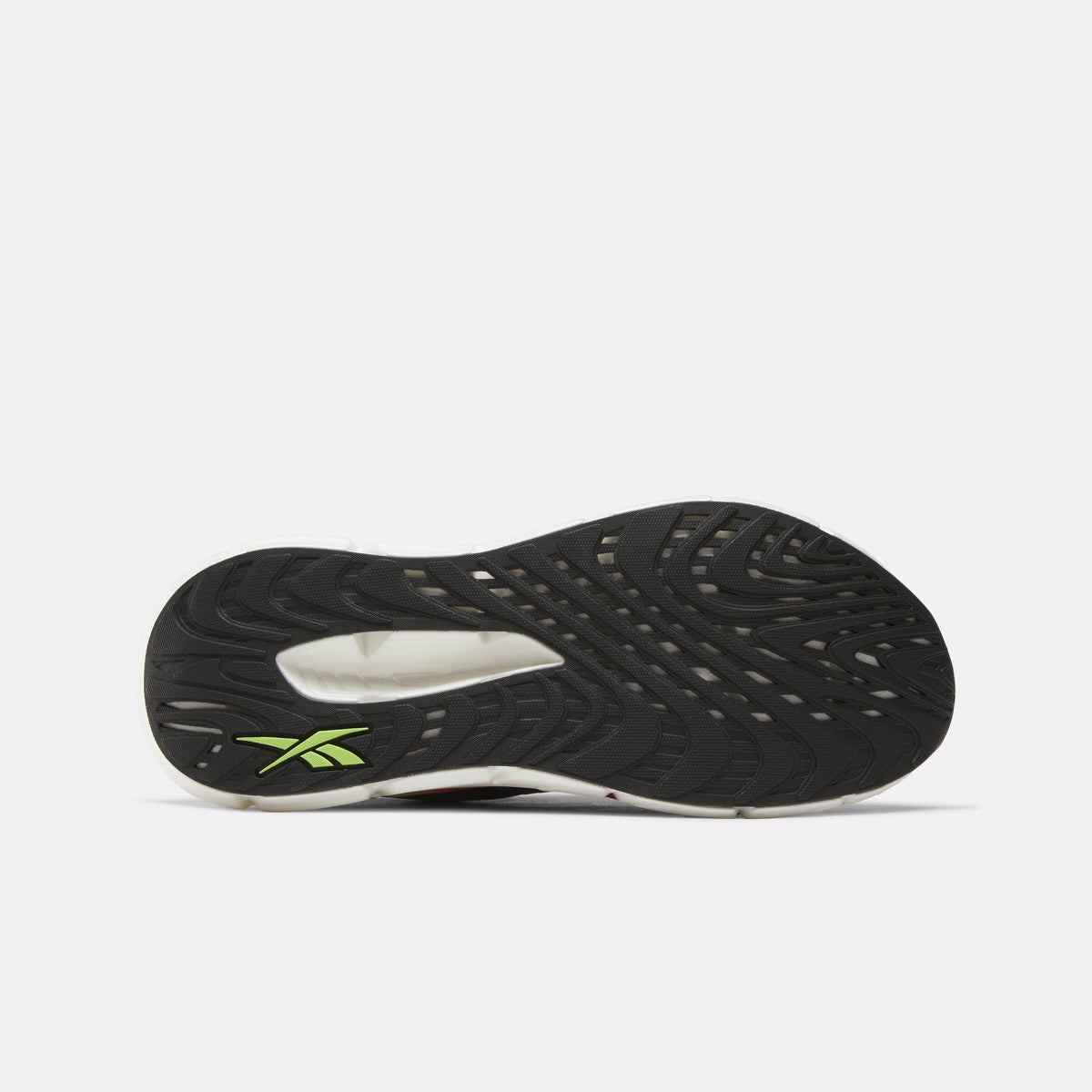 Reebok FloatZig Double Men's Shoes product view 5 — Black/Black/Red