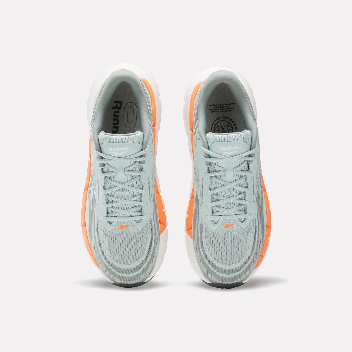 Reebok FloatZig Double Men's Shoes product view 3 — Light Fog/Light Fog/Tranquil Teal