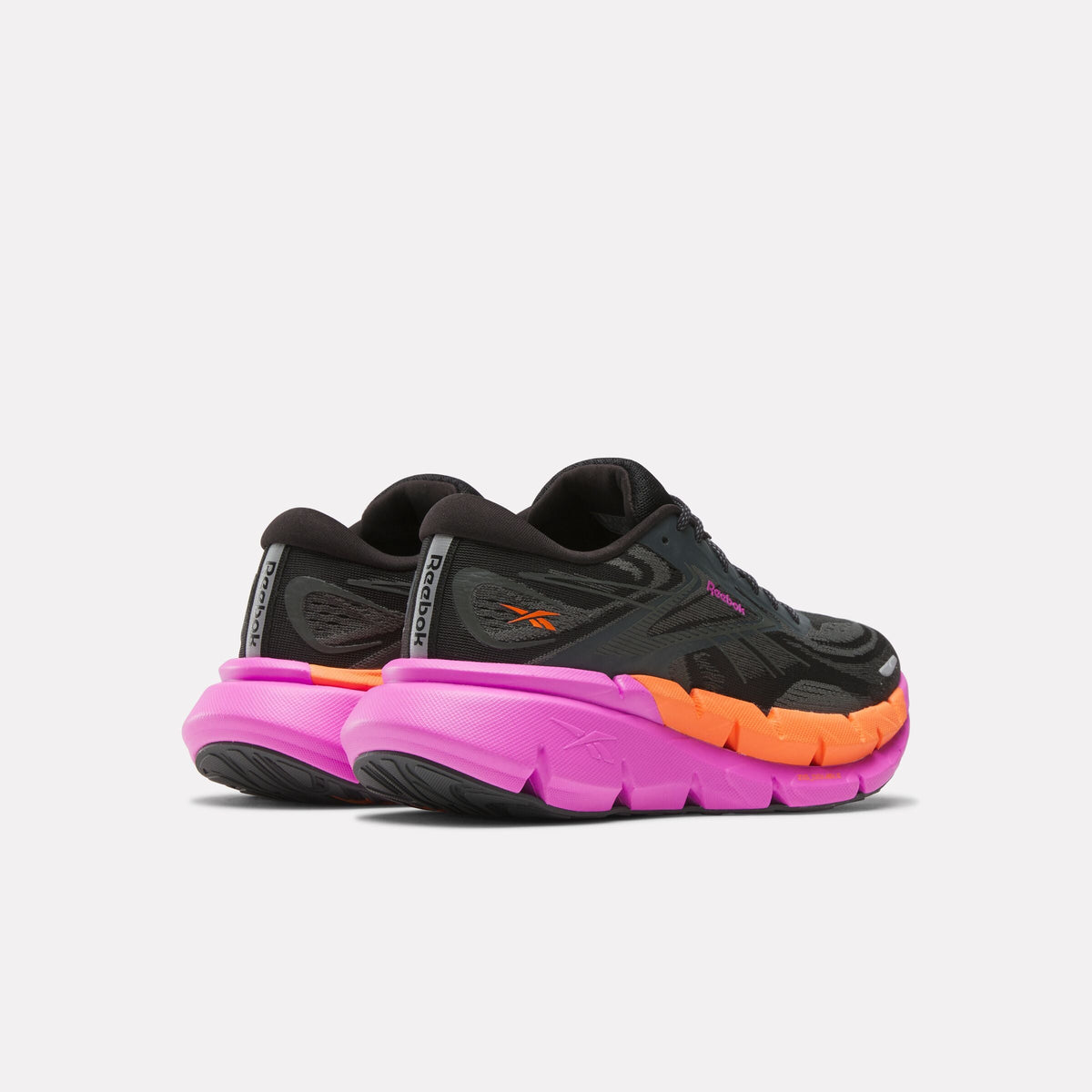 Reebok FloatZig Double Women's Shoes product view 4 — Black/Grey/Virtual Pink