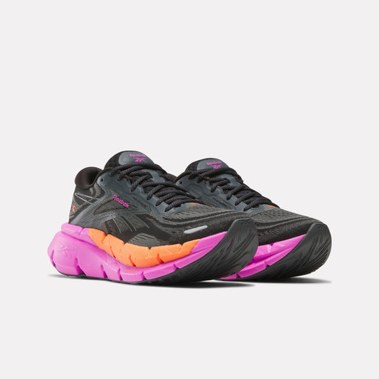 Reebok FloatZig Double Women's Shoes product view 2 — Black/Grey/Virtual Pink