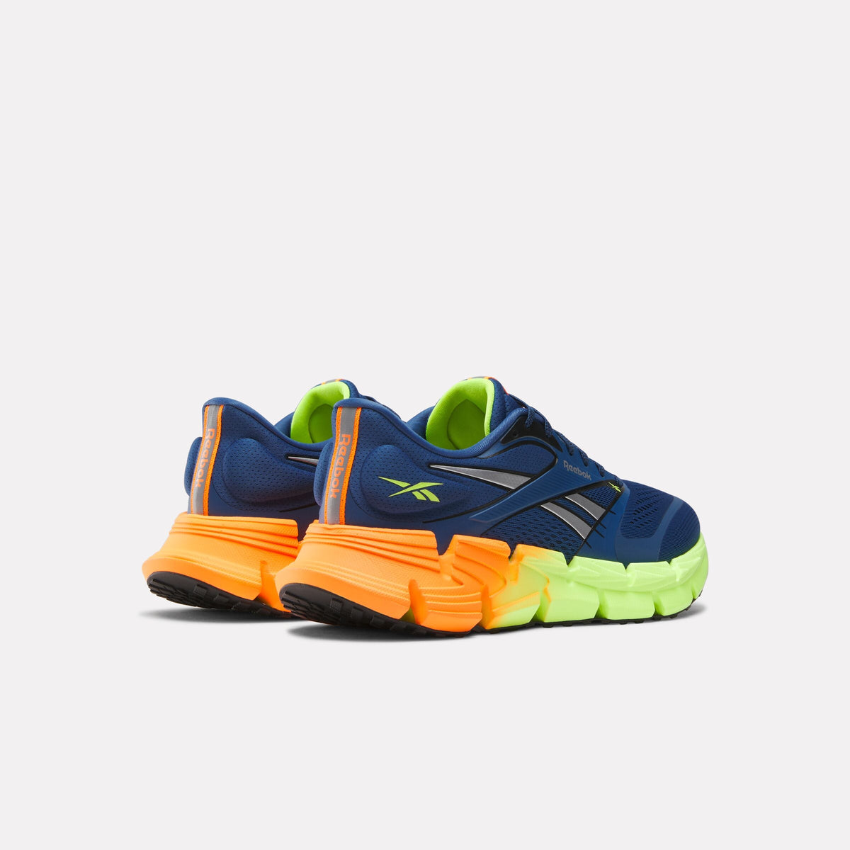 Reebok FloatZig 2 Men's Running Shoes product view 4 — Athletic Blue/Digital Lime