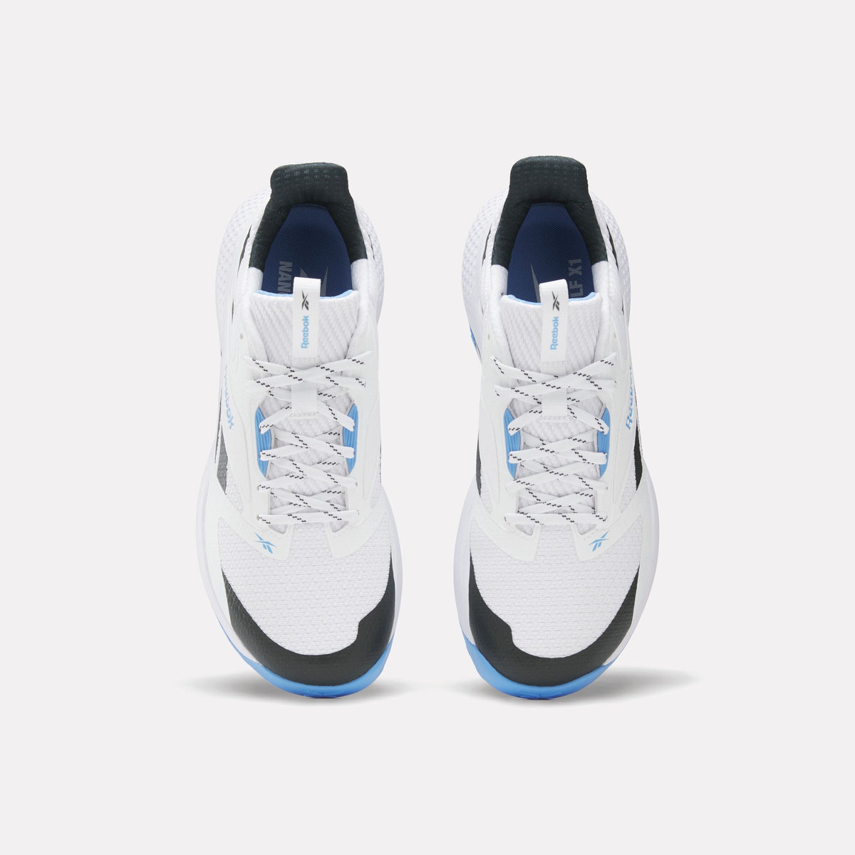 Reebok Nano Golf Shoes product view 3 — Ftwr White/Peri Blue