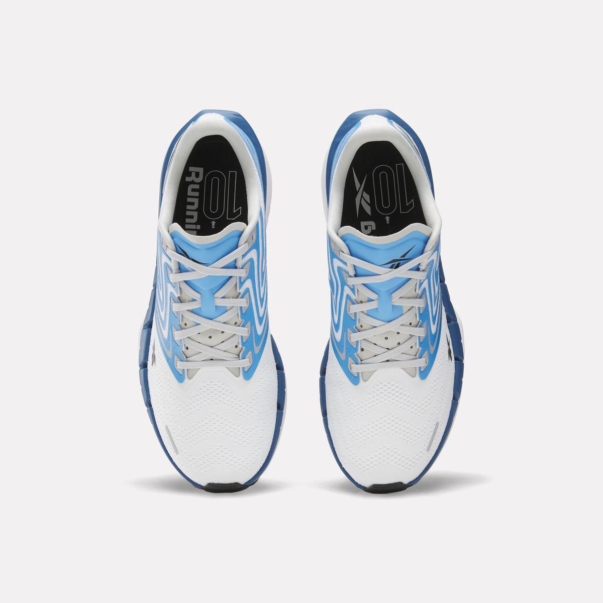 Reebok FloatZig Tread Men's Shoes product view 3 — White/Blue/Grey