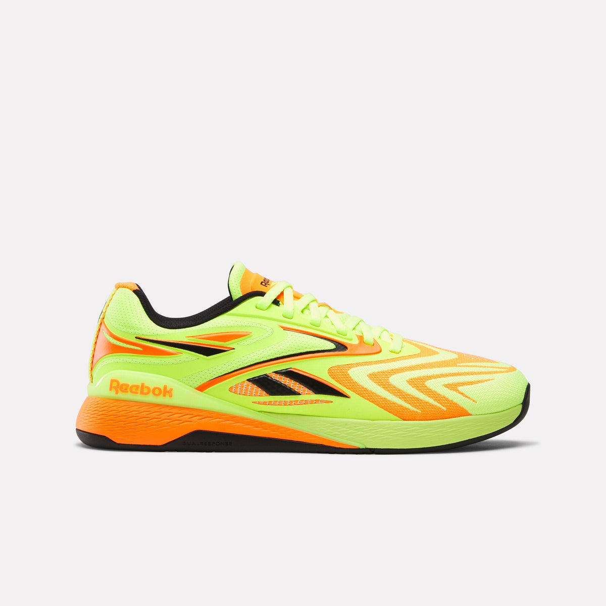 Reebok Nano X5 Edge Training Shoes product view 1 — Digital Lime/Black