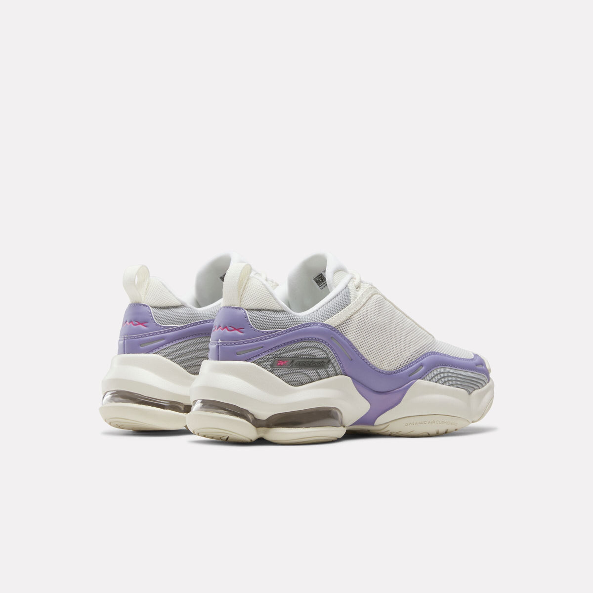 Reebok DMX Series 3000 Women's Shoes product view 4 — CHALK/BLACKBERRY METALLIC/TRUE PINK